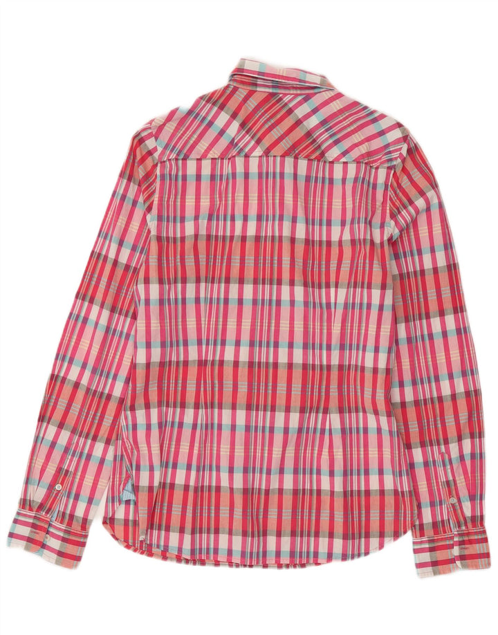 TOMMY HILFIGER Γυναικείο πουκάμισο US 8 Μεσαίο ροζ βαμβάκι
