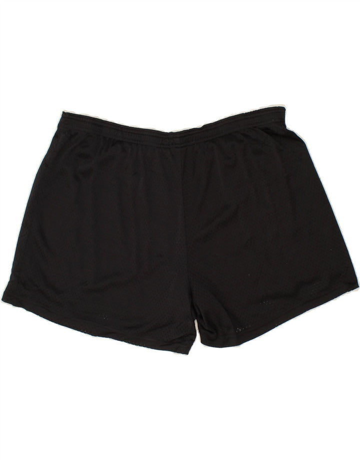 CHAMPION Mens Sport Shorts XL Black Polyester Vintage Champion and Second-Hand Champion from Messina Hembry 