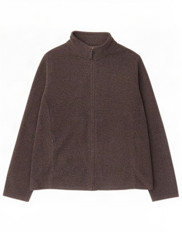 Marks & Spencer Γυναικείο Fleece Jacket UK 18 XL Grey Polyester