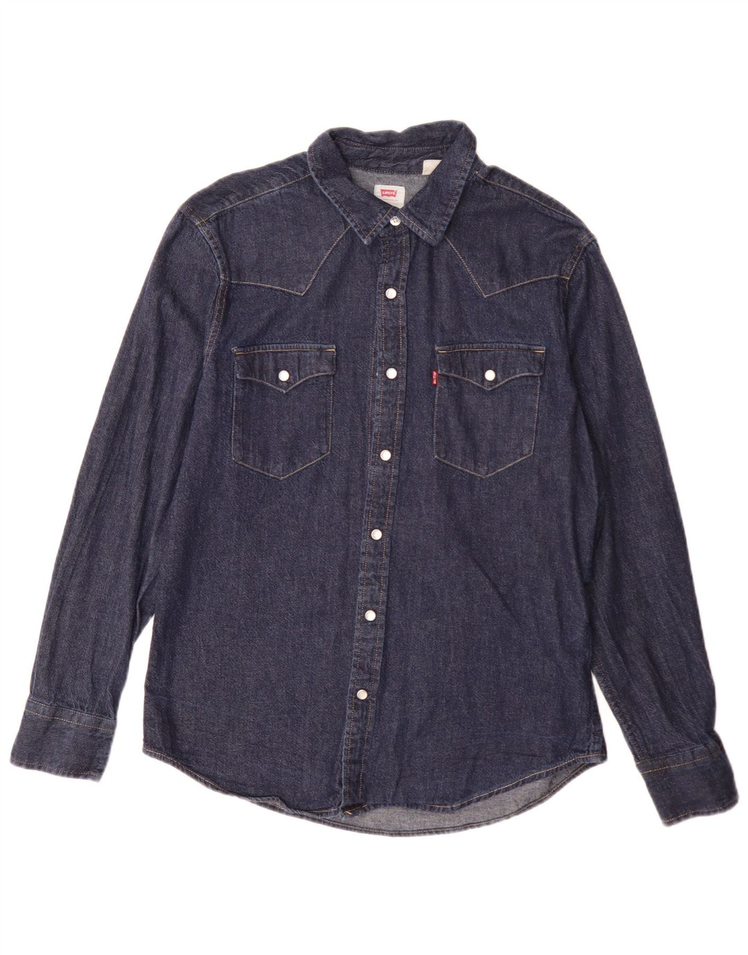 Ανδρικό τζιν πουκάμισο Levi's Standard Fit Medium Blue Classic