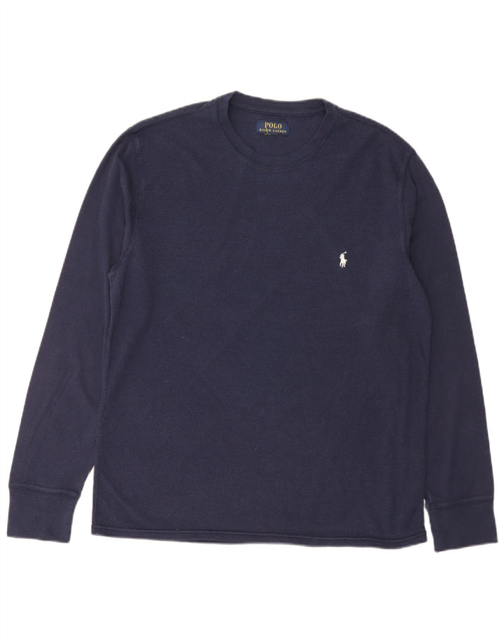 Polo Ralph Lauren ανδρικό τοπ μακρυμάνικο μεσαίο ναυτικό μπλε