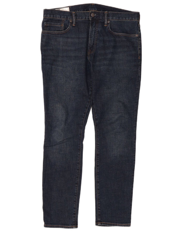 Gap Γυναικείο Skinny Jeans W32 L30 Navy Blue Cotton
