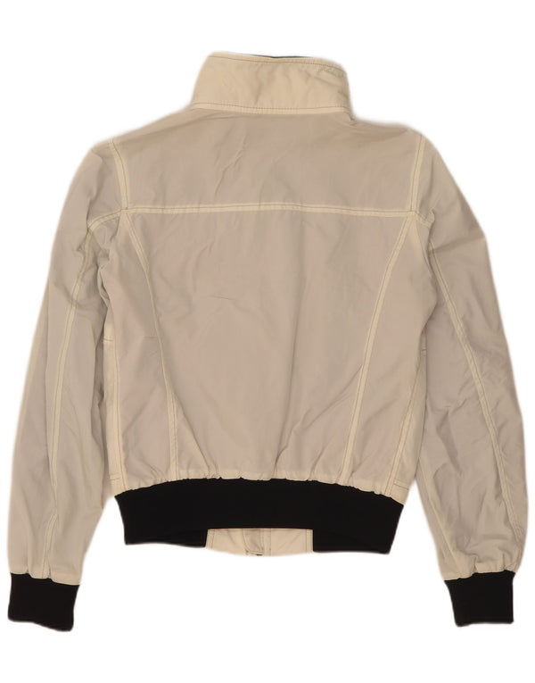 Refrigiwear Γυναικείο Cruz Bomber Jacket UK 14 Large White Colourblock Nylon
