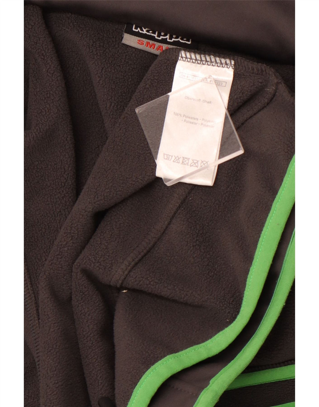 KAPPA Ανδρική φόρμα αθλητικής φόρμας με κουκούλα Borussia Mönchengladbach Top μπουφάν μικρό γκρι