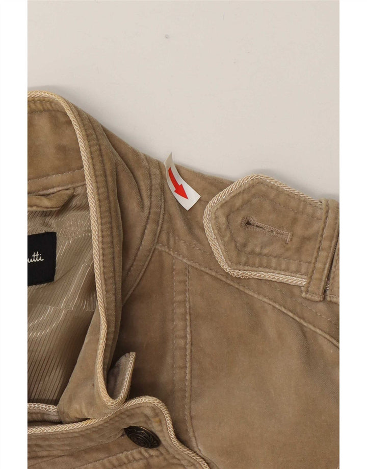 Massimo Dutti Γυναικείο Military Blazer Jacket UK 18 XL Beige