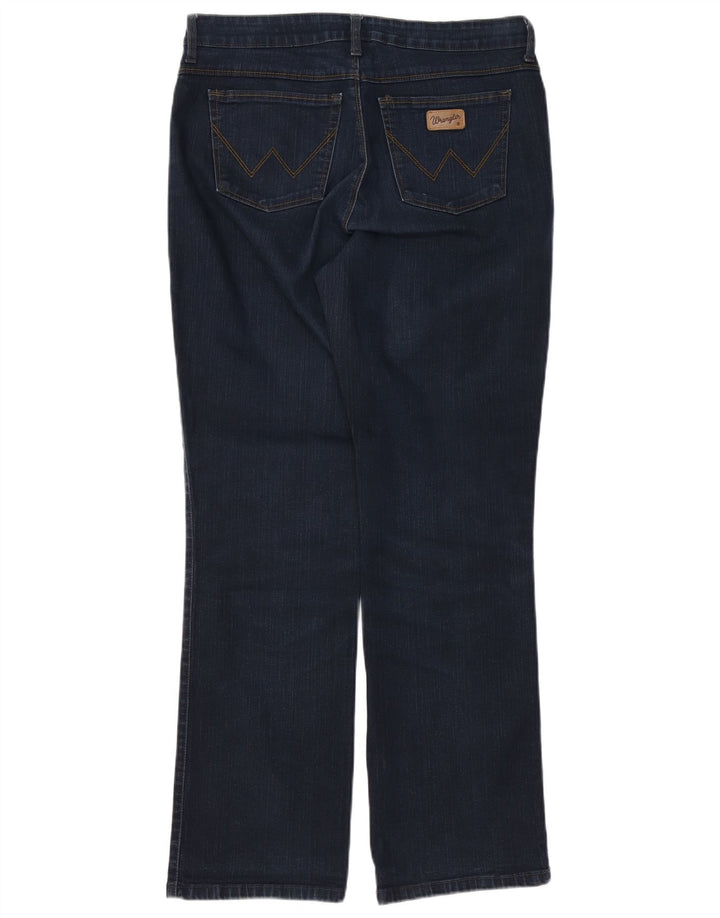 Γυναικείο τζιν WRANGLER Regular Bootcut W34 L32 Navy Blue Cotton