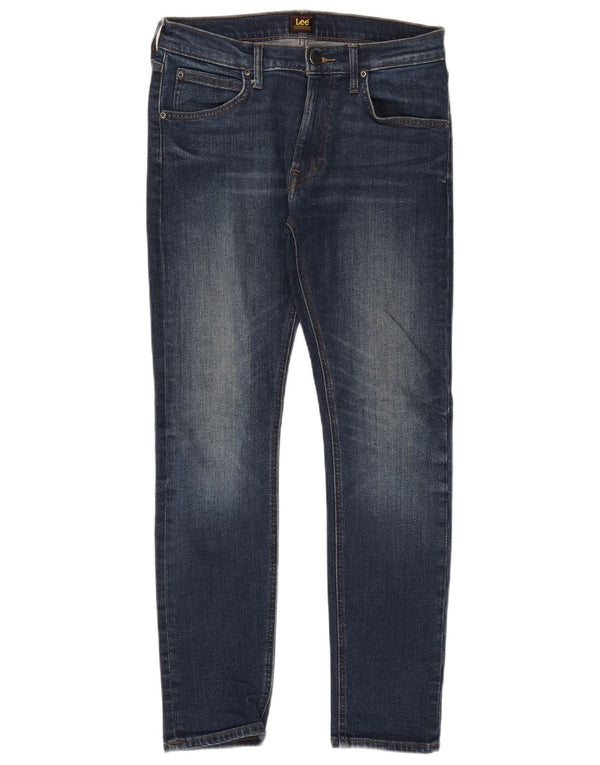 LEE Γυναικεία Τζιν Luke Skinny W30 L30 Navy Blue Cotton
