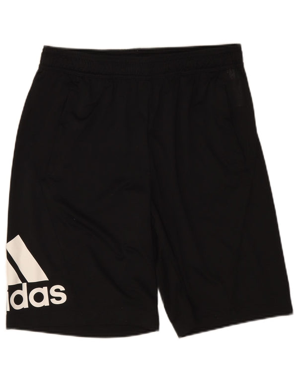 Adidas Boys Climacool Graphic Sport σορτς 15-16 ετών XL μαύρο πολυεστέρα