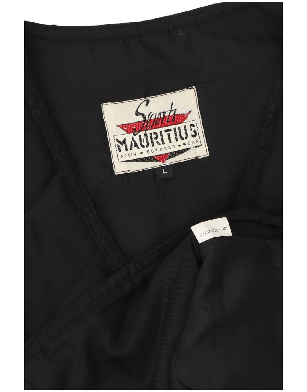 Mauritius Womens Quilted Gilet UK 16 Large Black Polyester