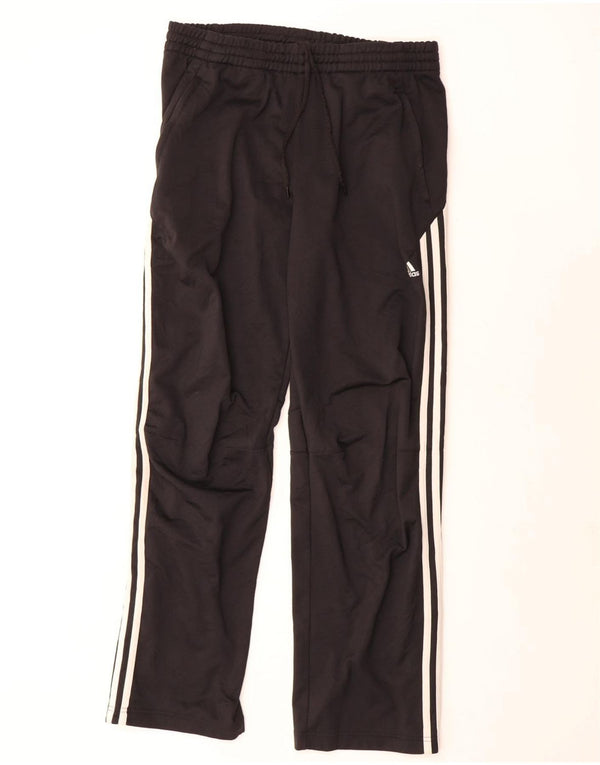 Ανδρική αθλητική φόρμα Adidas Παντελόνι μεσαίου μαύρου χρώματος πολυεστέρας