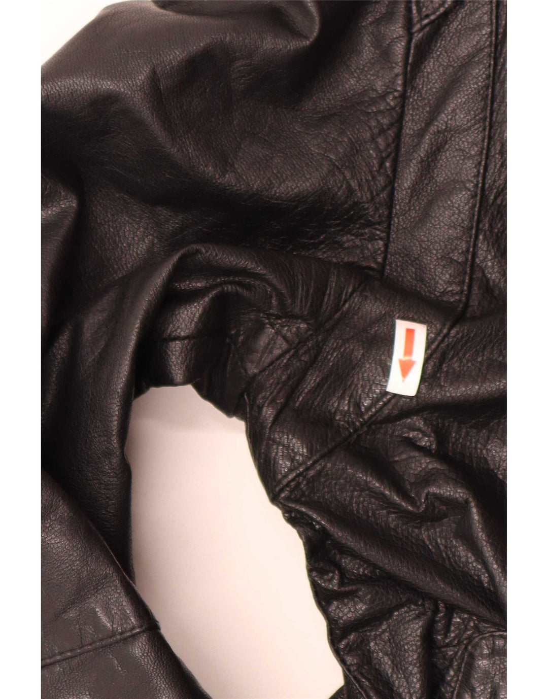 Vintage Ανδρικό Δερμάτινο Μπουφάν Biker IT 52 Large Μαύρο