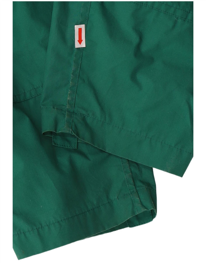 Vintage Ανδρικό Μπουφάν Windbreaker UK 42 XL Green Polyester