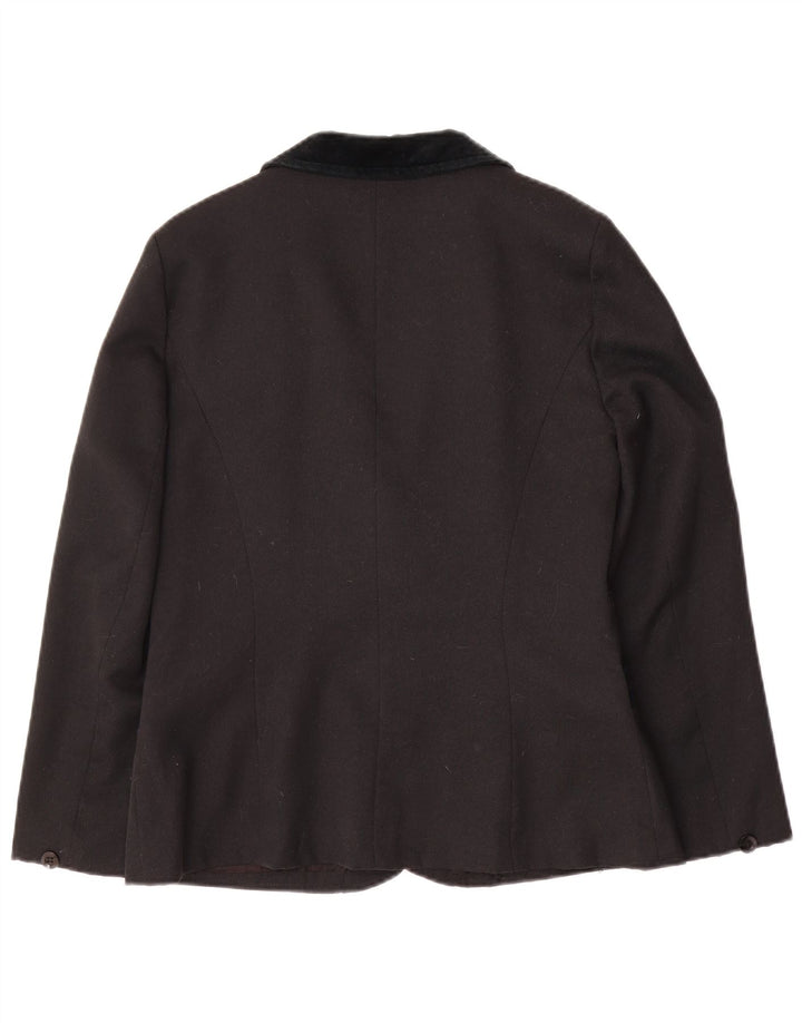 Rosami Γυναικείο μπουφάν blazer UK 14 Large Black Acetate