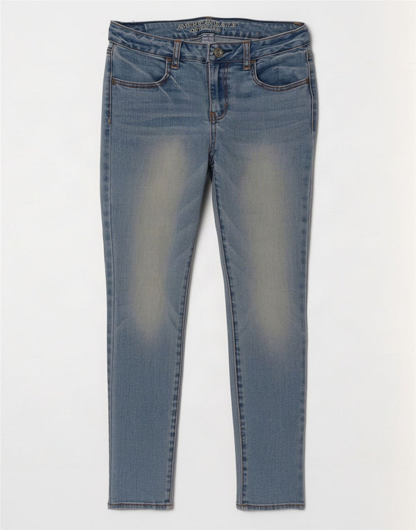 American Eagle Outfitters Γυναικεία Jegging Τζιν UK 6 XS W24 L26 Μπλε βαμβακερό