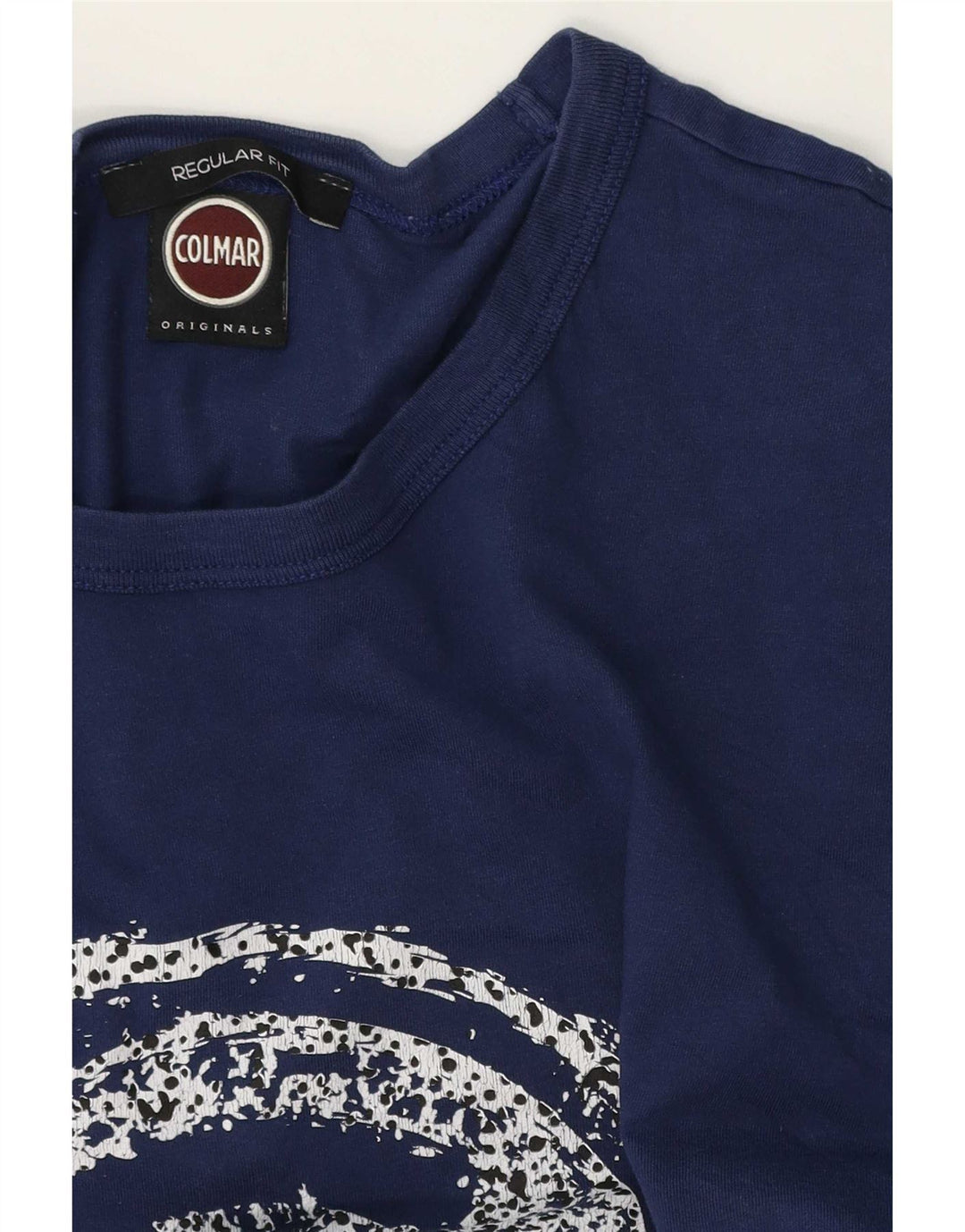Colmar Ανδρικό T-Shirt με κανονική εφαρμογή γραφικό, μεσαίο μπλε