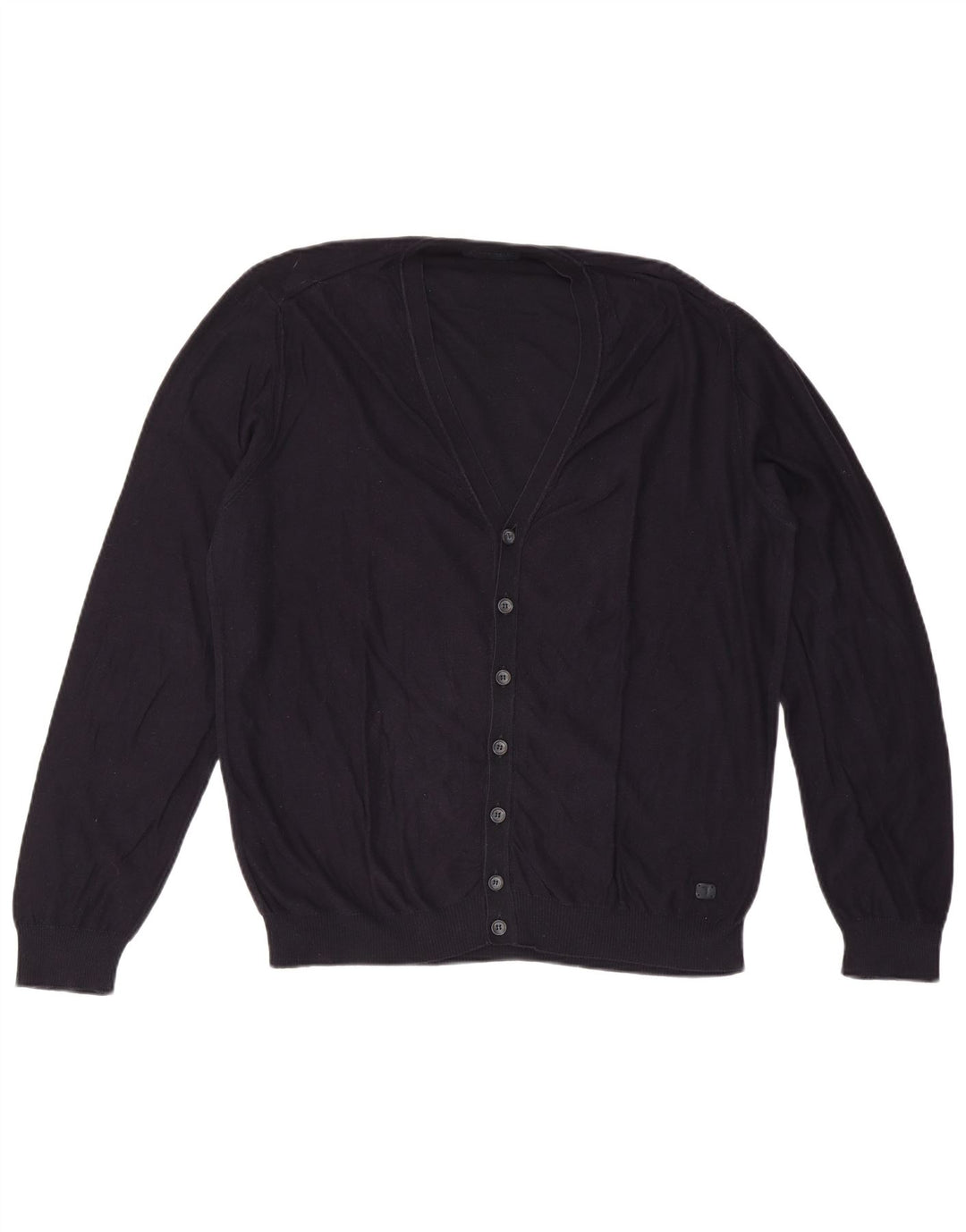 Ανδρικό πουλόβερ ζακέτα Trussardi 2XL Navy Blue