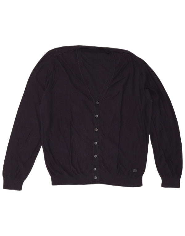 Ανδρικό πουλόβερ ζακέτα Trussardi 2XL Navy Blue