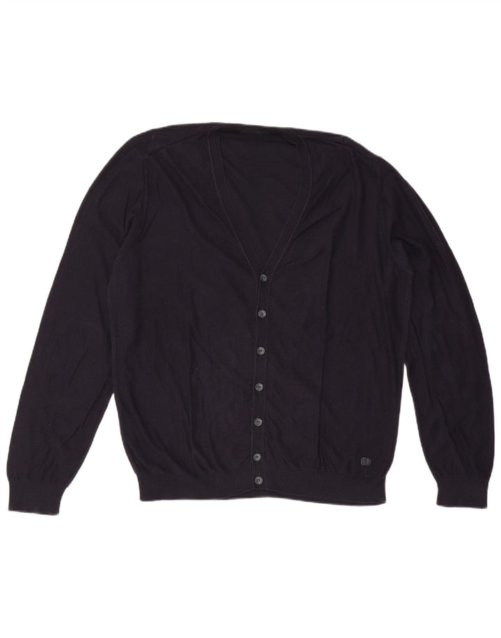 Ανδρικό πουλόβερ ζακέτα Trussardi 2XL Navy Blue