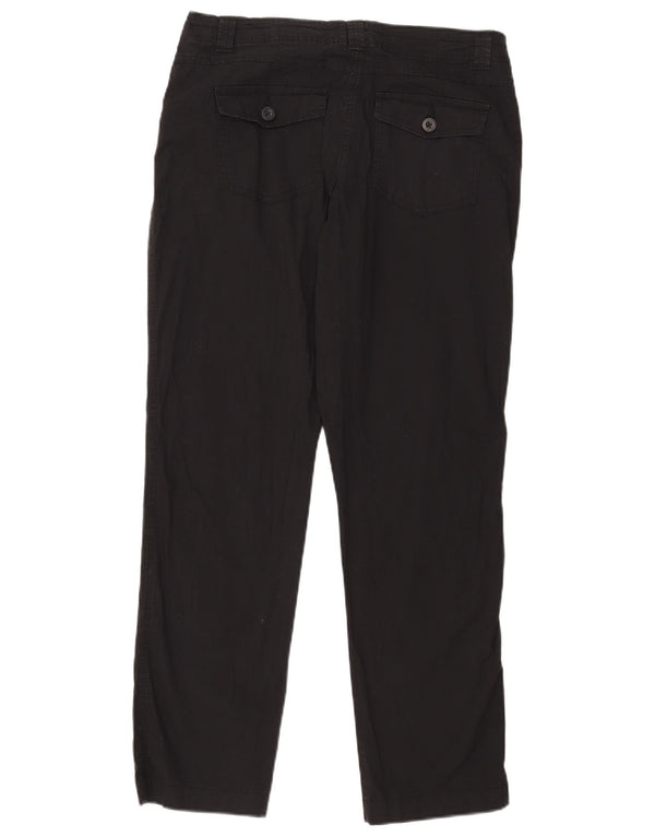Mountain Warehouse Γυναικείο ίσιο παντελόνι Chino UK 14 Large W32 L29 Μαύρο
