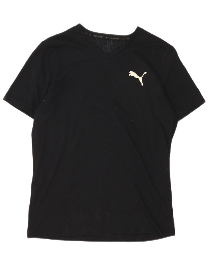 Ανδρικό T-Shirt Puma Top Μεσαίο Μαύρο