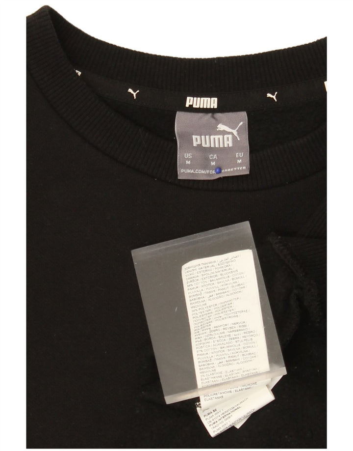 Ανδρικό φούτερ PUMA Jumper Μεσαίο μαύρο βαμβακερό