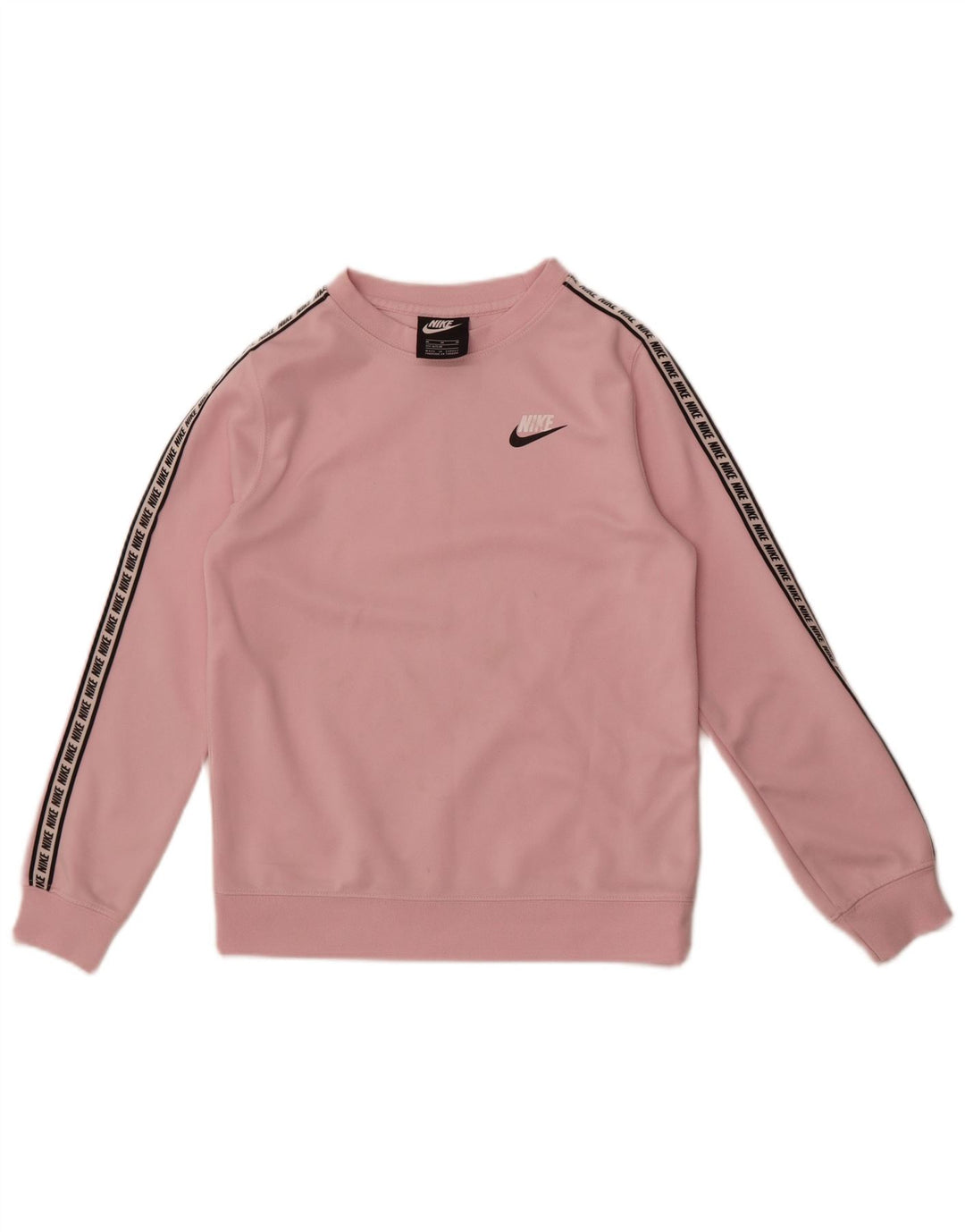 Γραφικό φούτερ Nike Girls Jumper 10-11 ετών Μεσαίο ροζ πολυεστέρα