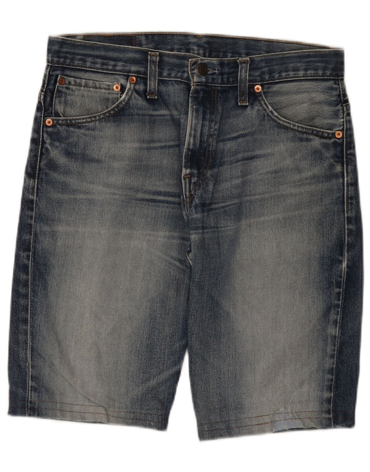 Ανδρικό Σορτς LEVI'S 507 Τζιν W33 Βαμβακερό μεσαίο μπλε