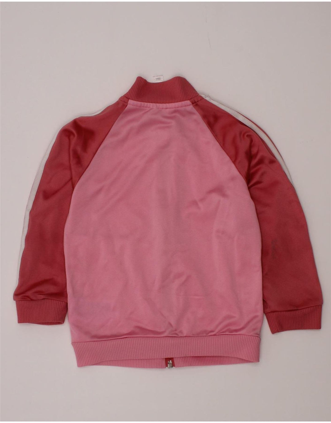 Κορίτσια αθλητική φόρμα Adidas Top Jacket 2-3 Years Pink Colourblock Polyester