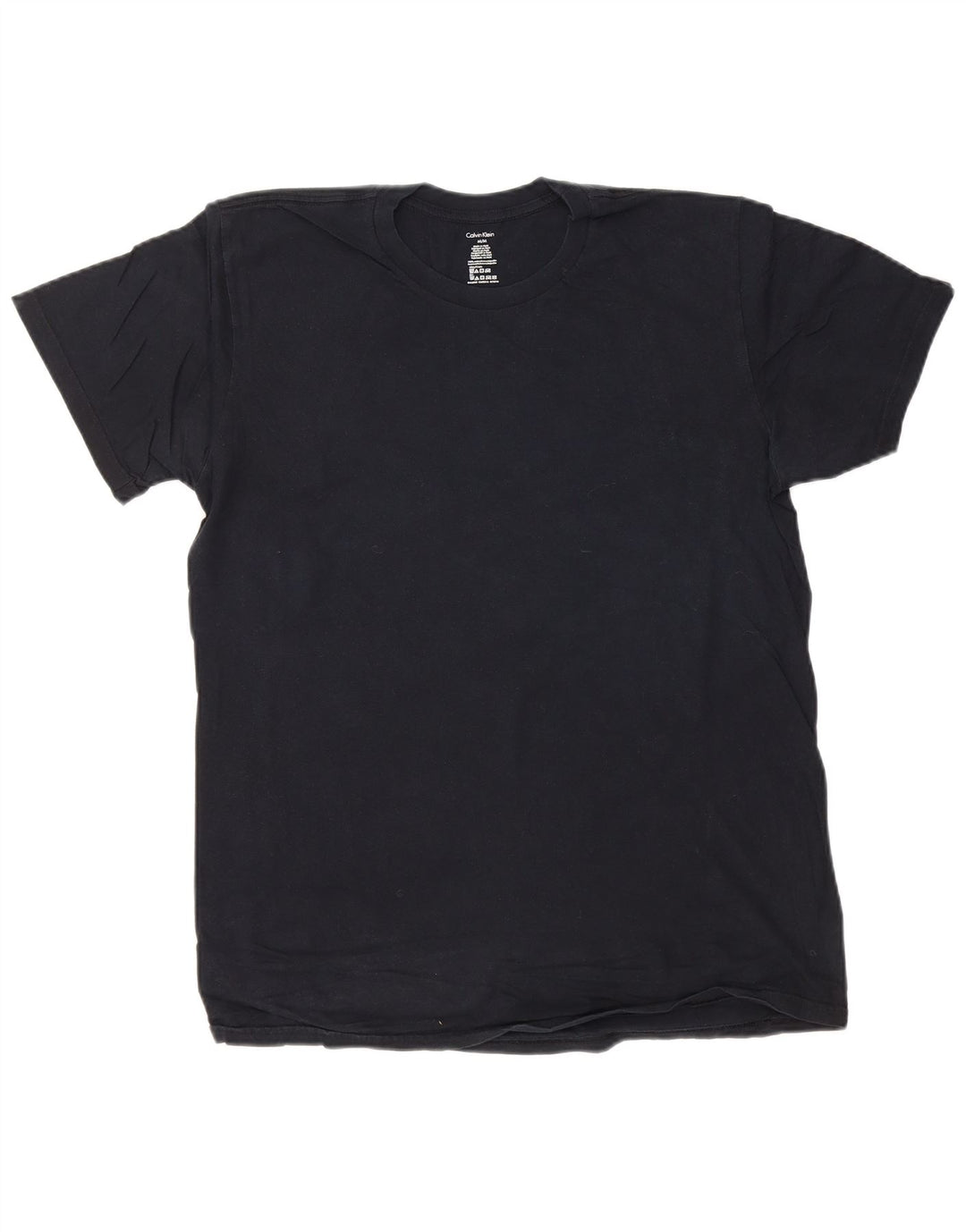 Ανδρικό T-Shirt CALVIN KLEIN Τοπ μεσαίου μπλε βαμβακερό