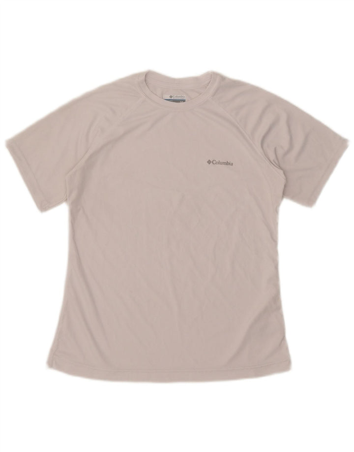Ανδρικό T-Shirt Columbia Top Small White Polyester