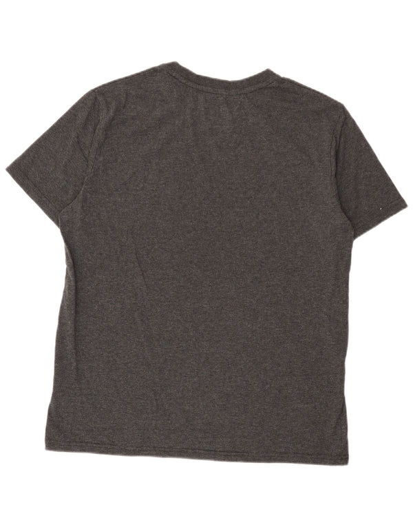 Ανδρικό γραφικό T-Shirt Fila Top Large Grey Polyester
