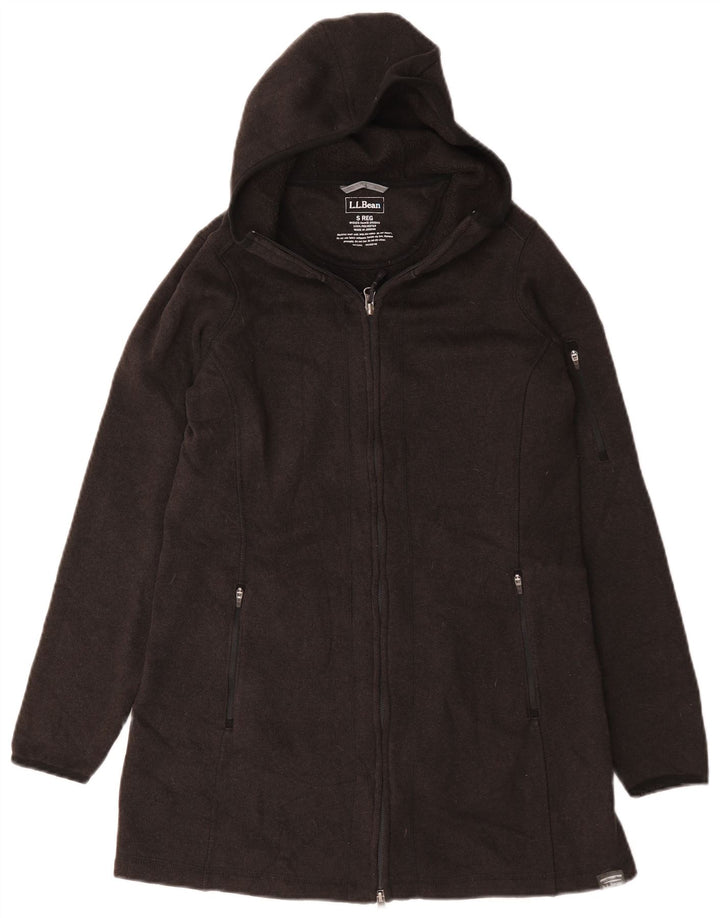Γυναικείο πανωφόρι με κουκούλα L.L.Bean UK 10 Small Grey Polyester