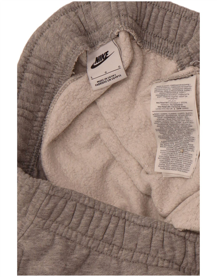 Ανδρική φόρμα NIKE Παντελόνι Joggers μεγάλο γκρι βαμβακερό