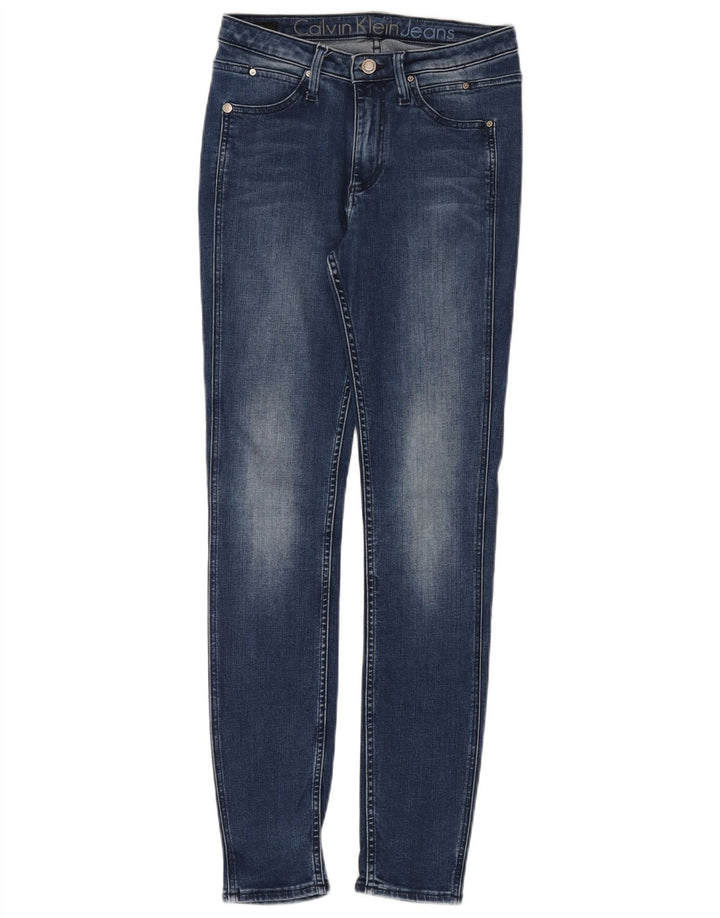 Γυναικεία Skinny Jeans Calvin Klein W28 L32 Blue