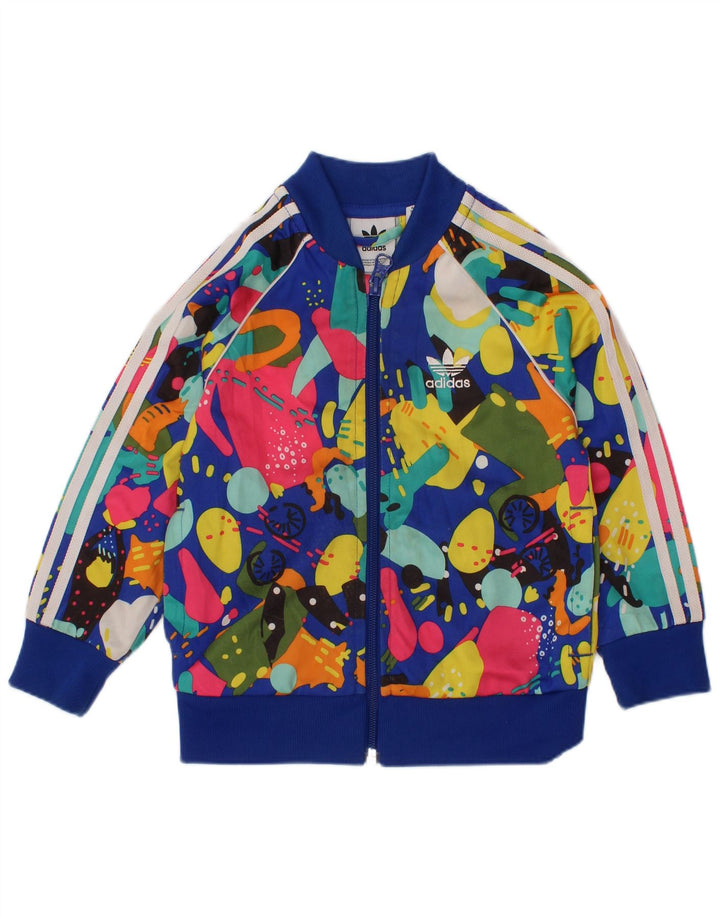 Φόρμα ADIDAS Baby Girls Ολόσωμη φόρμα 18-24 μηνών Πολύχρωμη