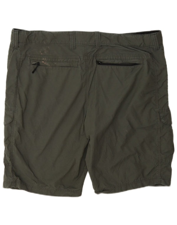 Ανδρικό σορτς Cargo Marks & Spencer W40 XL Χακί βαμβακερό