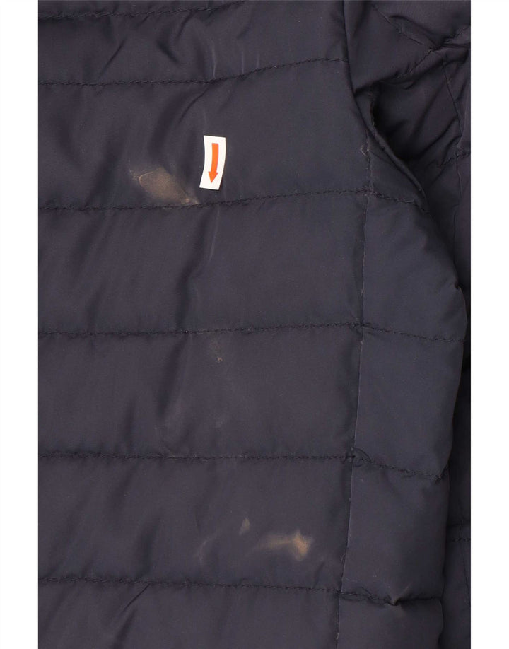 Tommy Hilfiger Ανδρικό μπουφάν με κουκούλα UK 36 Small Navy Blue Polyester