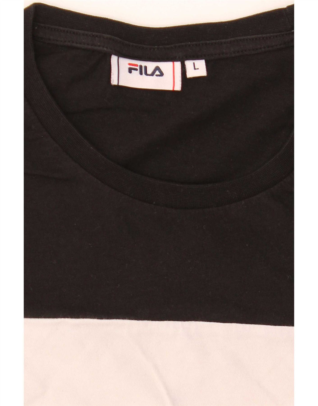 Ανδρικό γραφικό μπλουζάκι Fila Top μεγάλο πολύχρωμο μπλοκ χρώματος