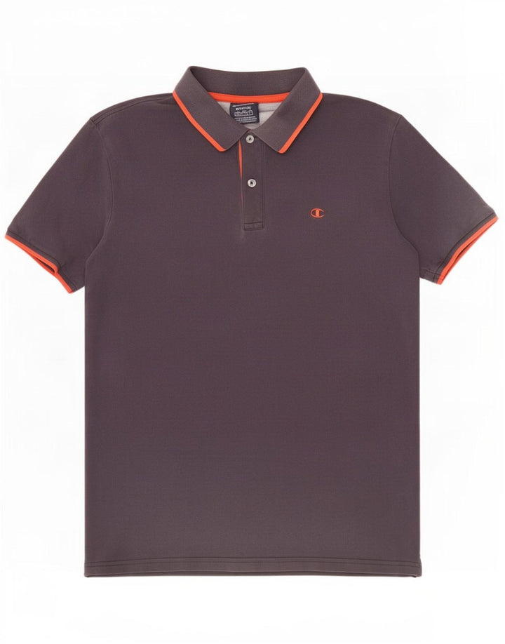Ανδρικό μπλουζάκι πόλο Champion Medium Navy Blue