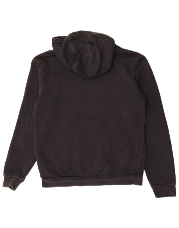 Adidas Boys Graphic Hoodie Jumper 11-12 ετών Μαύρο βαμβακερό