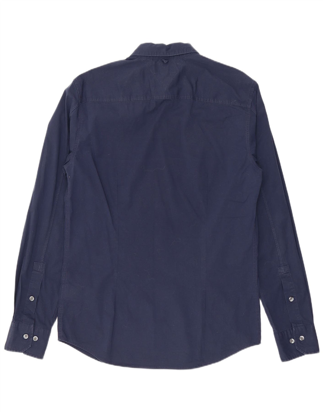 Ανδρικό πουκάμισο Tommy Hilfiger Slim Fit Βαμβακερό μεσαίο ναυτικό