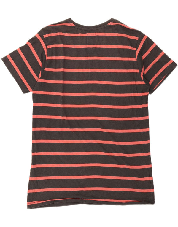 Ανδρικό T-Shirt Billabong Top XL Μαύρο ριγέ βαμβακερό