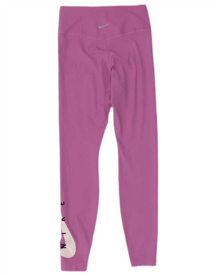 Γυναικεία γραφικά κολάν Nike Dri Fit UK 8 Small Pink