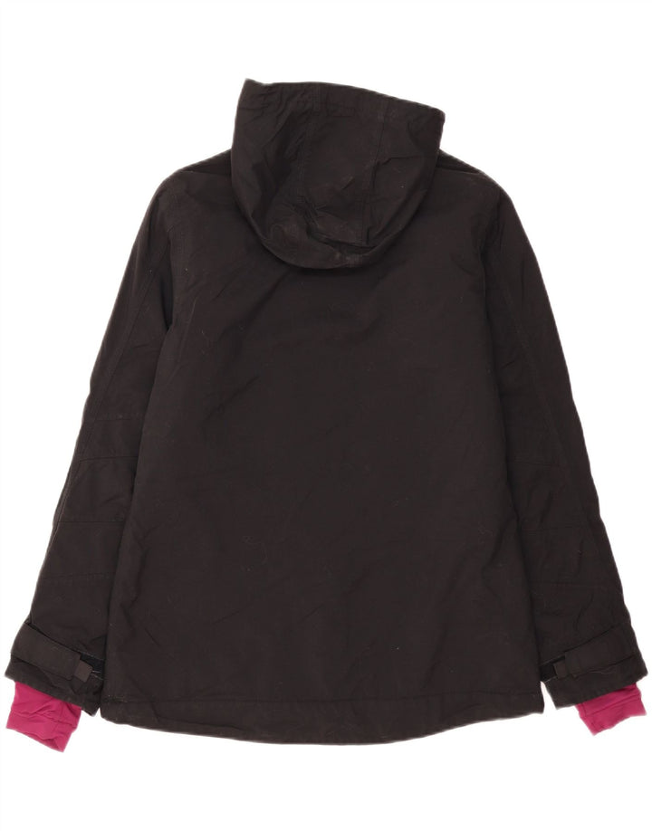 Carhartt Γυναικείο Μπουφάν με κουκούλα αντιανεμικό US 8/10 Μεσαίο μαύρο πολυεστέρα