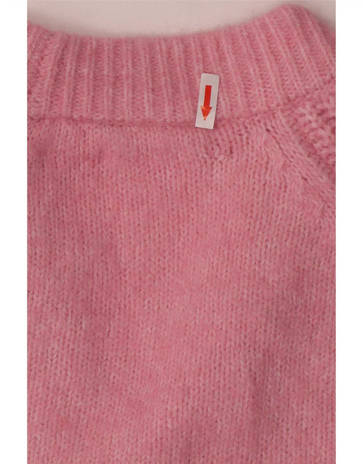 Vintage γυναικεία ζακέτα πουλόβερ UK 14 Medium Pink