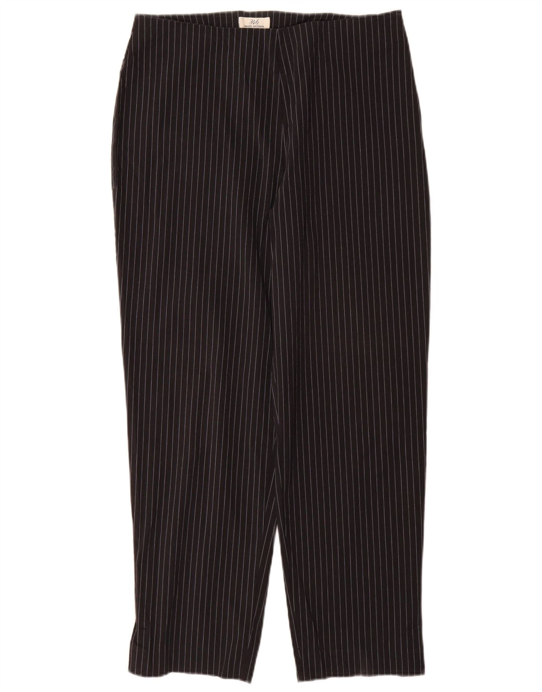 BROOKS BROTHERS Γυναικείο 346 Casual Παντελόνι US 12 Μεγάλο W30 L28 Μαύρο