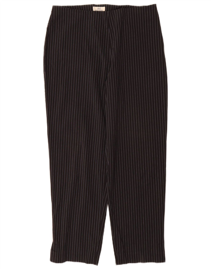 BROOKS BROTHERS Γυναικείο 346 Casual Παντελόνι US 12 Μεγάλο W30 L28 Μαύρο