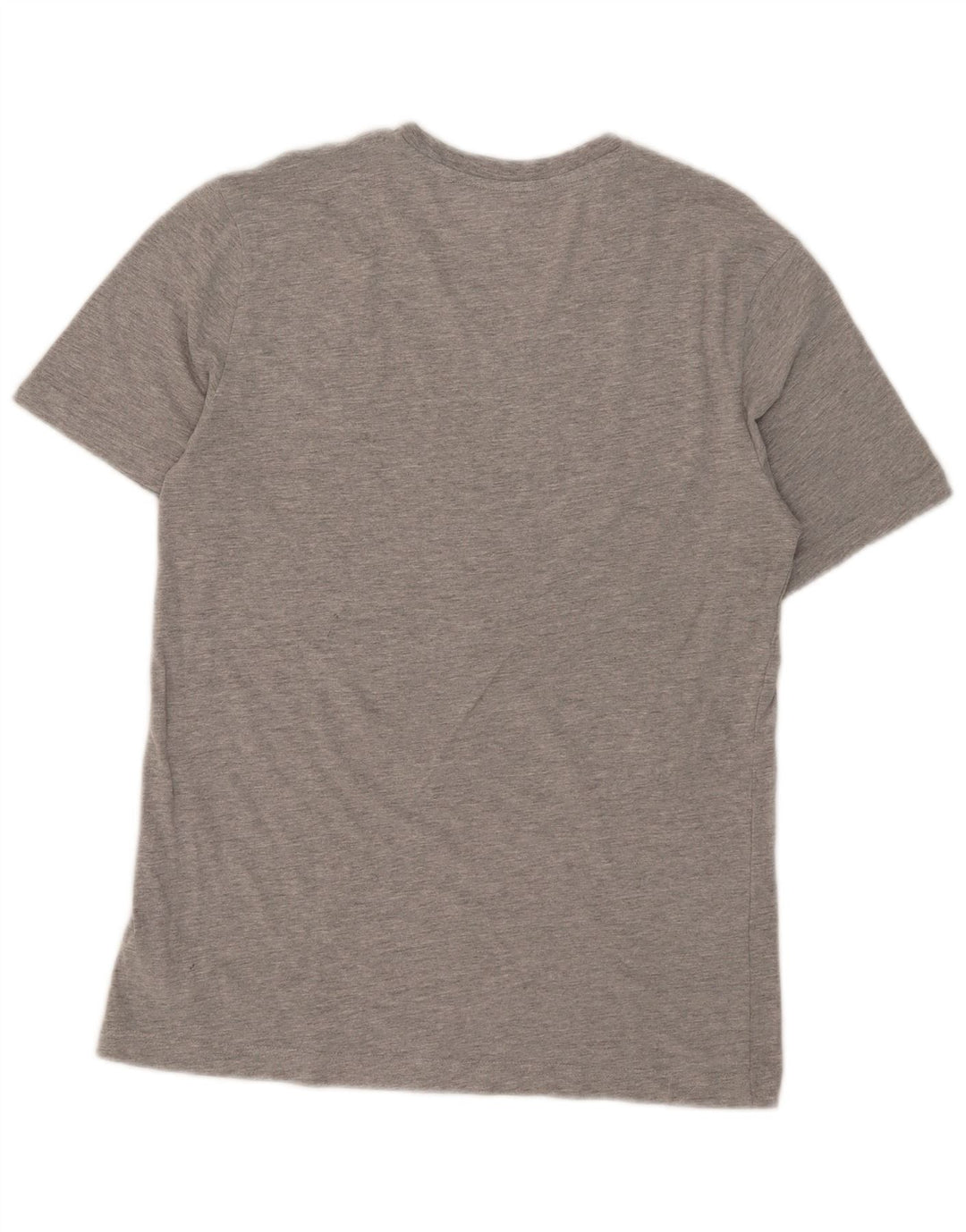 Chaps Γυναικείο T-Shirt Top UK 10 Small Grey Flecked Cotton