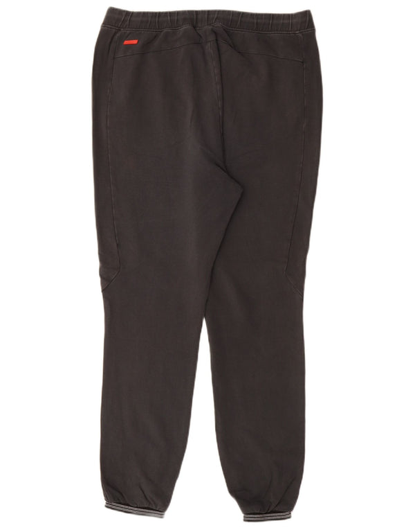 Puma Γυναικεία αθλητική φόρμα Παντελόνι Joggers UK 14 Μεσαίο μαύρο βαμβακερό