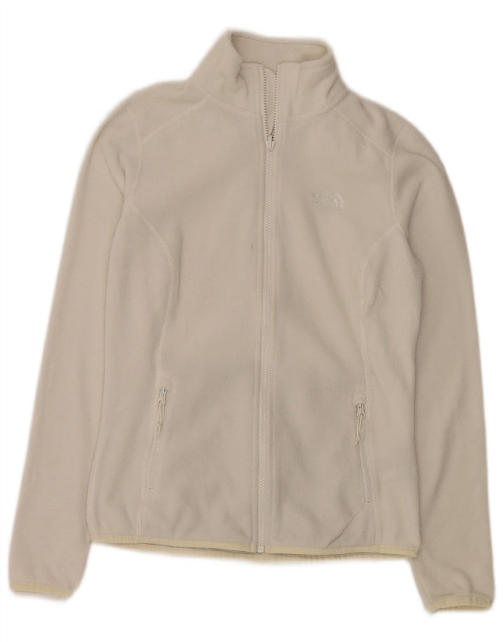 The North Face Γυναικείο Fleece Jacket UK 10 Small White Polyester